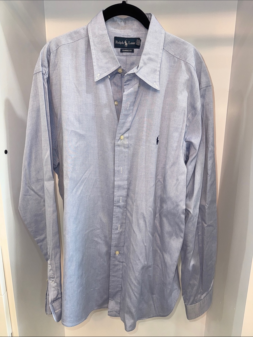 Ralph Lauren Light Blue Button-Down Oxford Shirt - Men